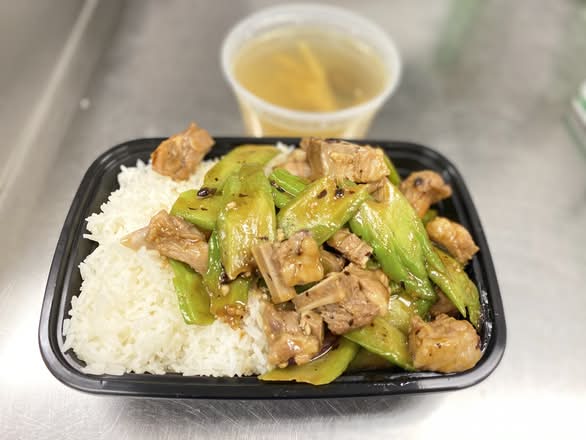 豉汁涼瓜排骨飯